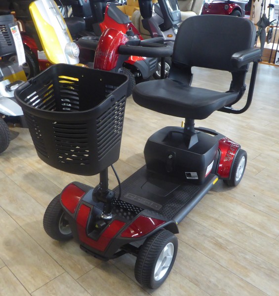 MOBILIS 4-Rad-E-Scooter 6 km/h M34TS Rot