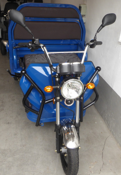 GRAF Carello Elektro-Lastendreirad LDR35 Blau VORFÜHR-/AUSSTELLUNGSFAHRZEUG