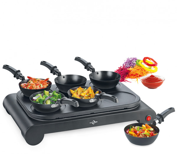 KÜCHENPROFI Pfännchen-Party GOURMET für 6 Personen