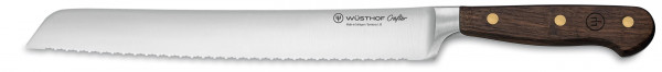 WÜSTHOF Brotmesser 23 cm CRAFTER Griff aus Räuchereiche