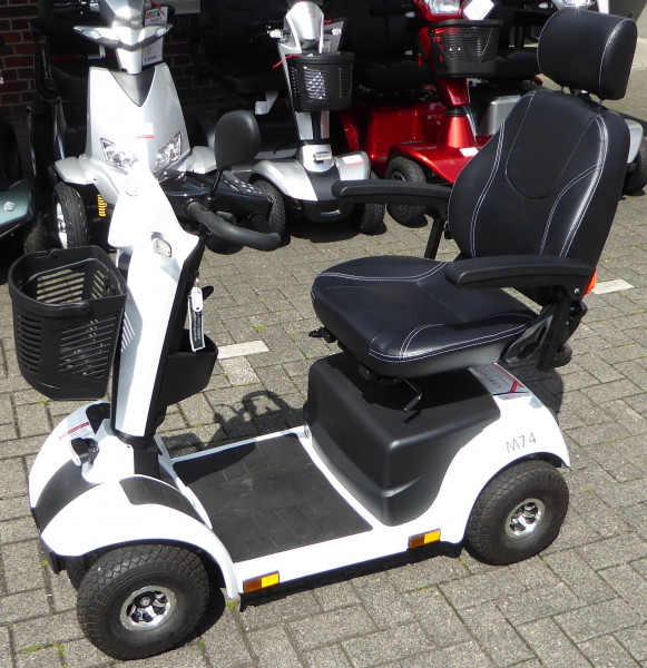 MOBILIS 4-Rad-E-Scooter 75 Ah 15 km/h M74 Weiß VERPACKT