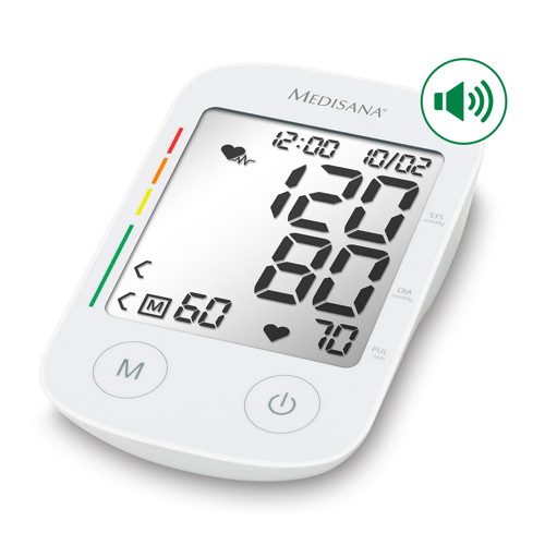 MEDISANA Oberarm-Blutdruckmessgerät BU 535 Voice
