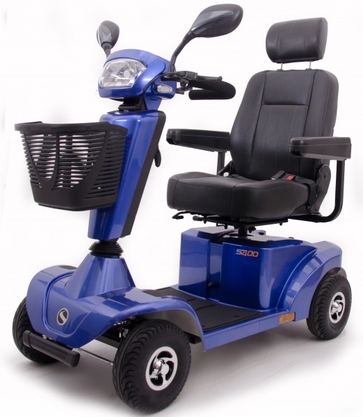 STERLING Elektro-Vierradroller CAVA 6 km/h Blau