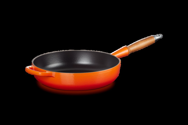 Le Creuset Gusseisen Sautè Pfanne 28 cm Ofenrot Induktion NEU