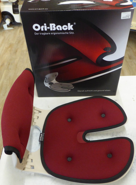 ORI-BACK® Ergonomischer Sitz Weinrot