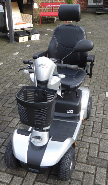 MOBILIS 4-Rad-E-Scooter 75 Ah 15 km/h M74 Silber | Lebensfreude by Homann