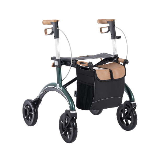 SALJOL Carbon-Rollator 54 cm British Racing Green NEU