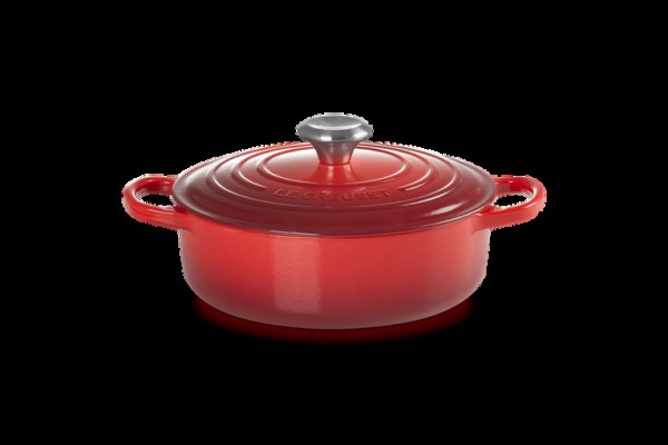 Le Creuset GOURMET BRÄTER SIGNATURE 24 CM KIRSCHROT